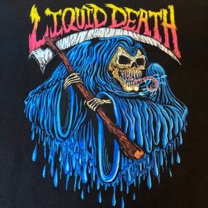 LIQUID DEATH TSHIRTs 6 designs large